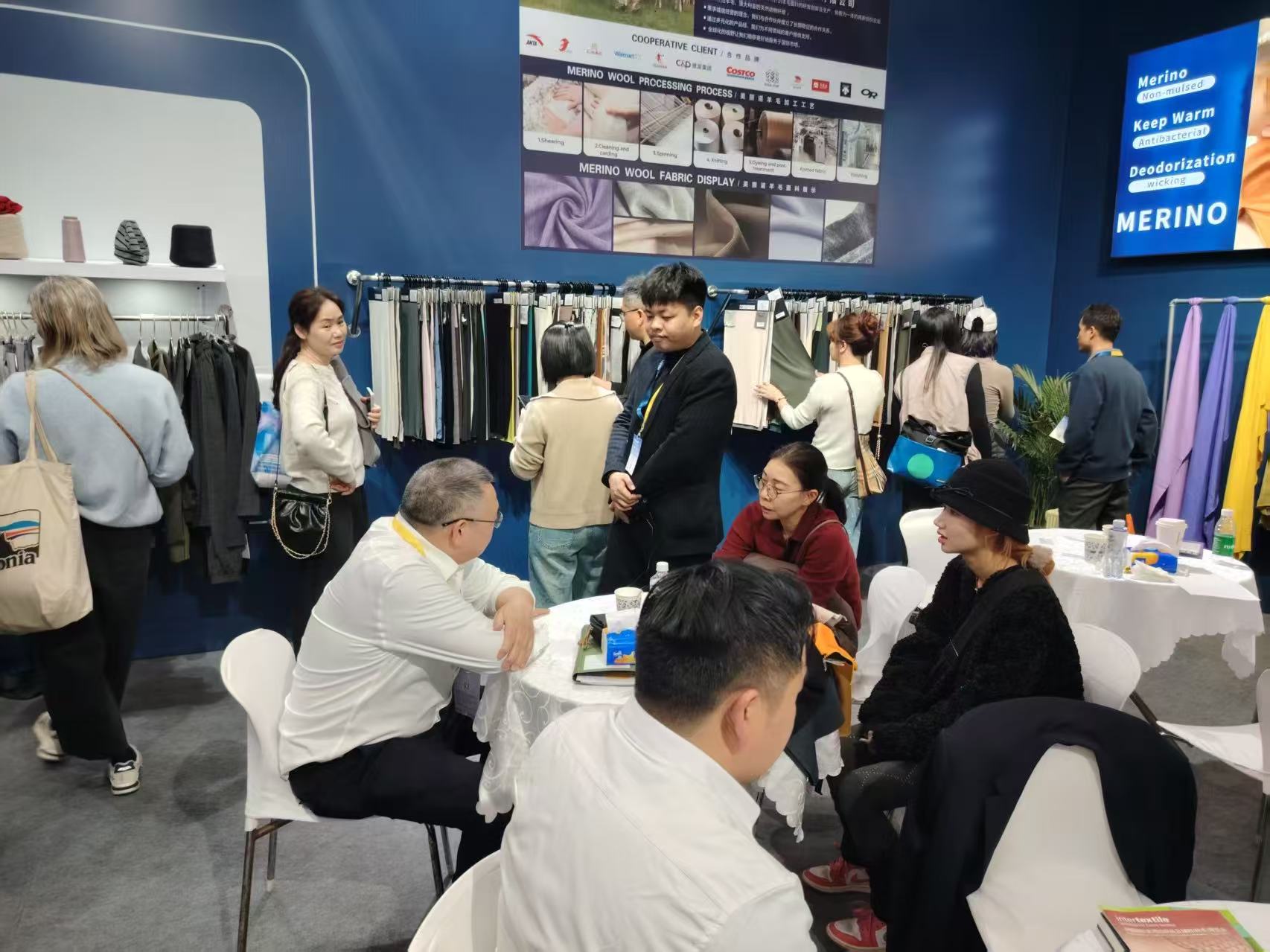 宗德纺织亮相2026上海intertextile春夏面辅料展