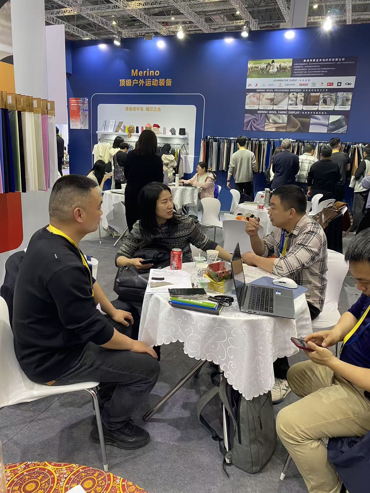 宗德纺织亮相2026上海intertextile春夏面辅料展