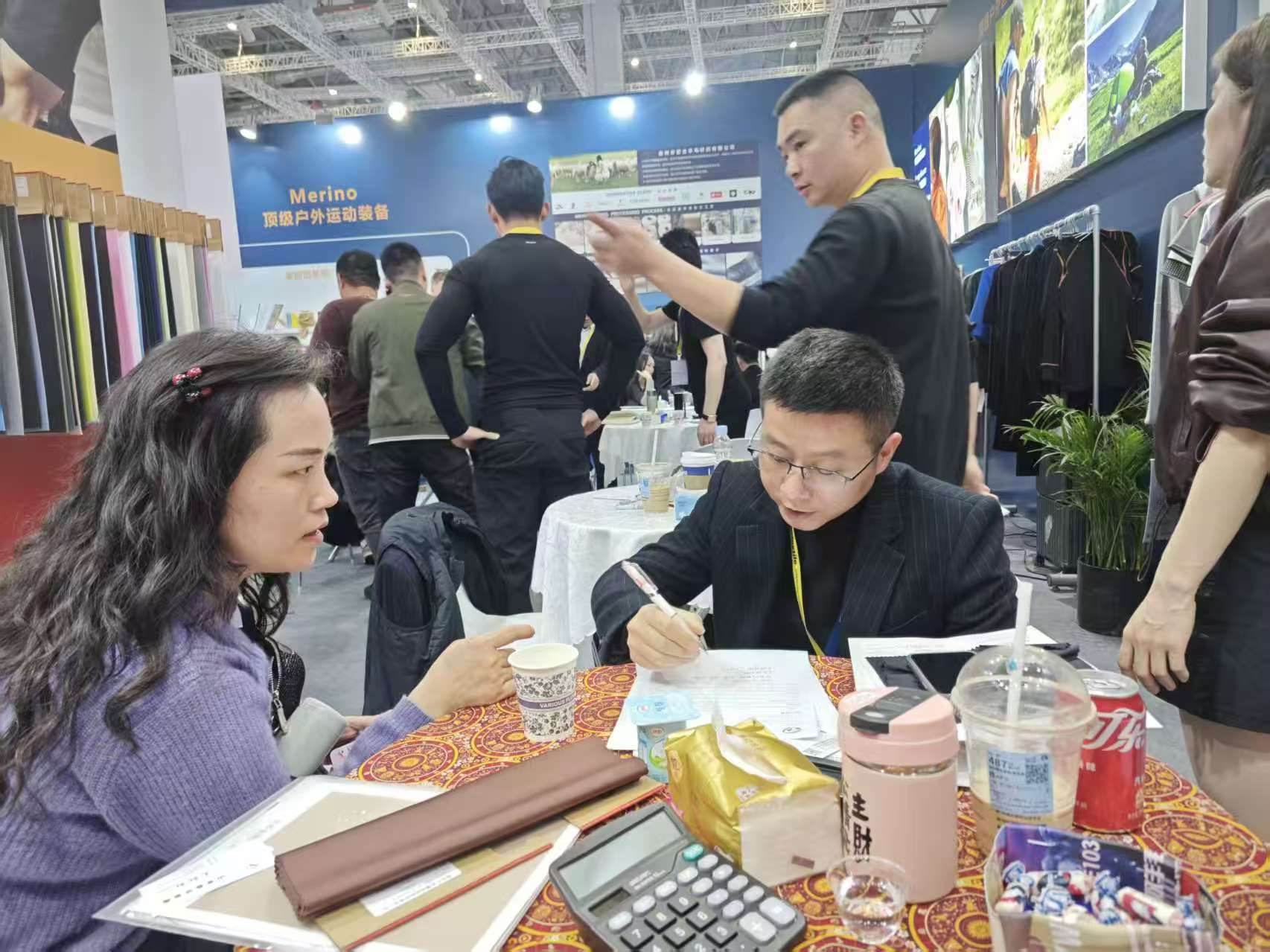 宗德纺织亮相2026上海intertextile春夏面辅料展