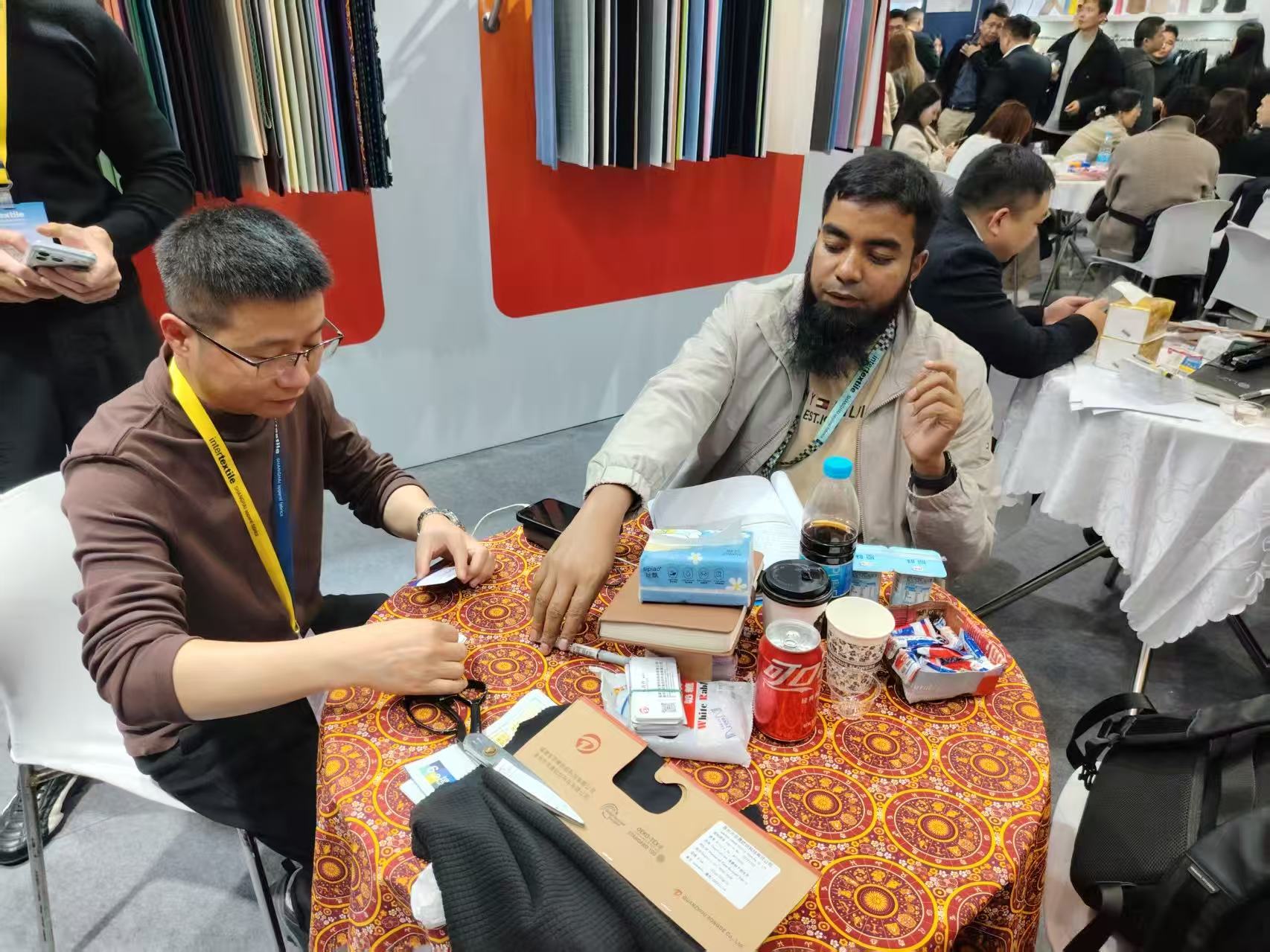 宗德纺织亮相2026上海intertextile春夏面辅料展