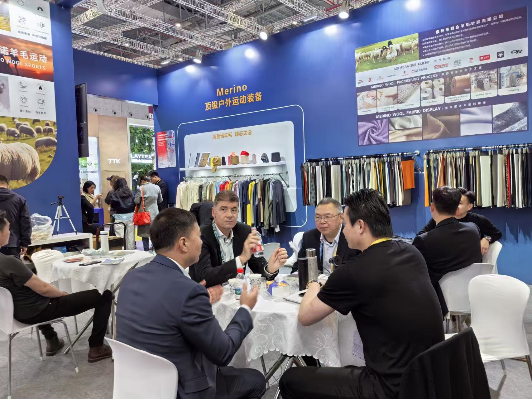 宗德纺织亮相2026上海intertextile春夏面辅料展