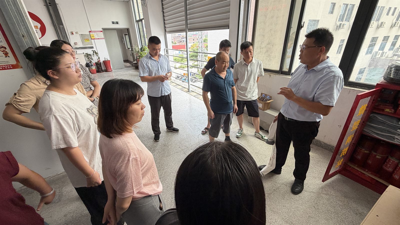宗德纺织组织开展消防安全应急演练