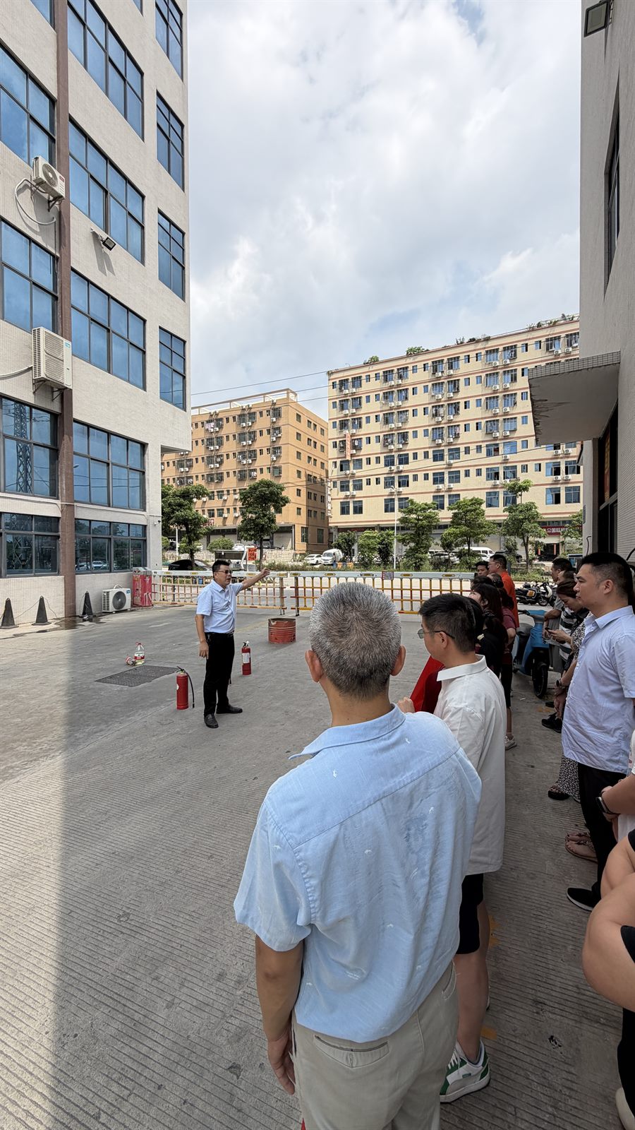 宗德纺织组织开展消防安全应急演练